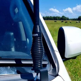 Bonnet Mount Antenna Bracket - Suit - LandCruiser 200 Series 2007-2015 - Passenger Side