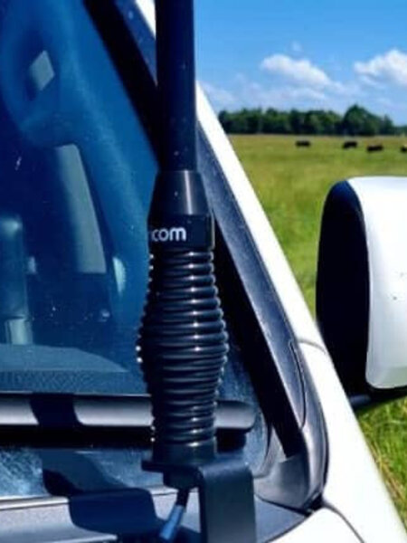 GMF 4x4 Bonnet Mount Antenna Bracket - Suit - LandCruiser 200 Series 2007-2015 - Passenger Side