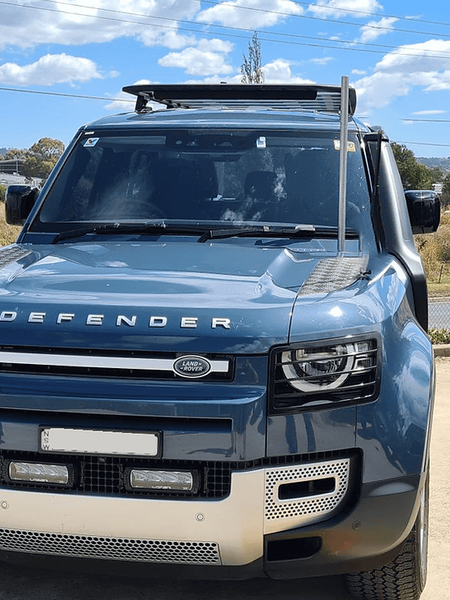 GMF 4x4 Bonnet Mounted UHF Antenna Bracket - Suit Land Rover Defender 2020+ - Passenger Side