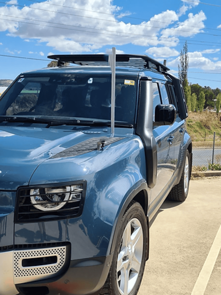 GMF 4x4 Bonnet Mounted UHF Antenna Bracket - Suit Land Rover Defender 2020+ - Passenger Side