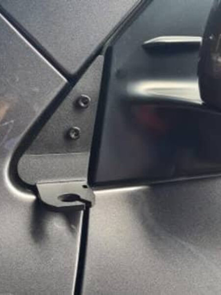 GMF 4x4 Mirror Mount Antenna Bracket - Suit - LandCruiser 200 Series 2015+ - Passenger Side