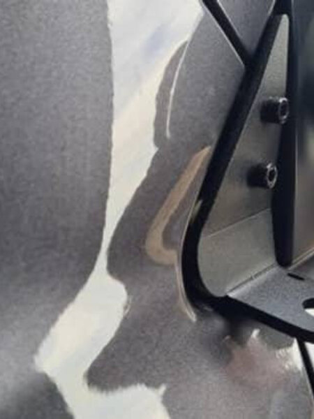 GMF 4x4 Mirror Mount Antenna Bracket - Suit - LandCruiser 200 Series 2015+ - Passenger Side