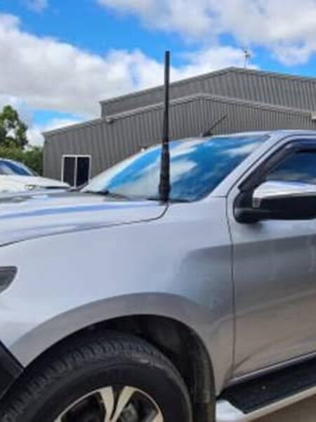 GMF 4x4 Bonnet Mount Antenna Bracket - Suit Mazda BT-50 2020+ - Passenger Side