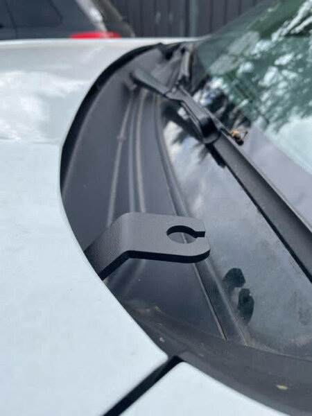 GMF 4x4 Bonnet Mount Antenna Bracket - Suit LDV T60/T60 Max 2017-Current - Passenger Side