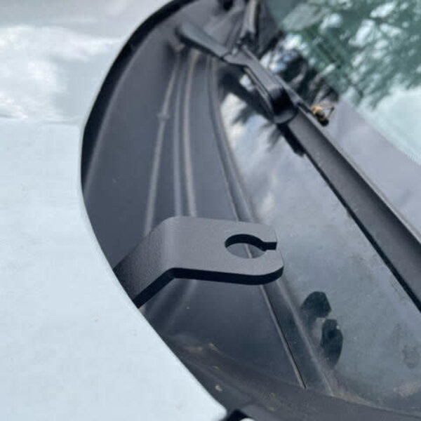 GMF 4x4 Bonnet Mount Antenna Bracket - Suit LDV T60/T60 Max 2017-Current - Passenger Side