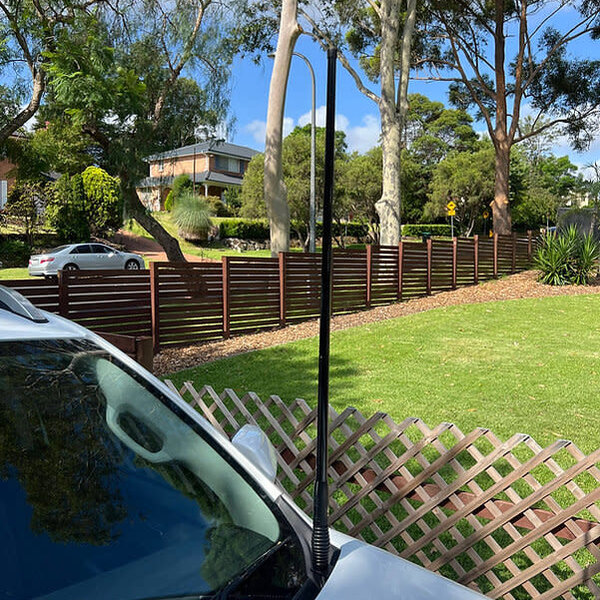 GMF 4x4 Bonnet Mount Antenna Bracket - Suit LDV T60/T60 Max 2017-Current - Passenger Side
