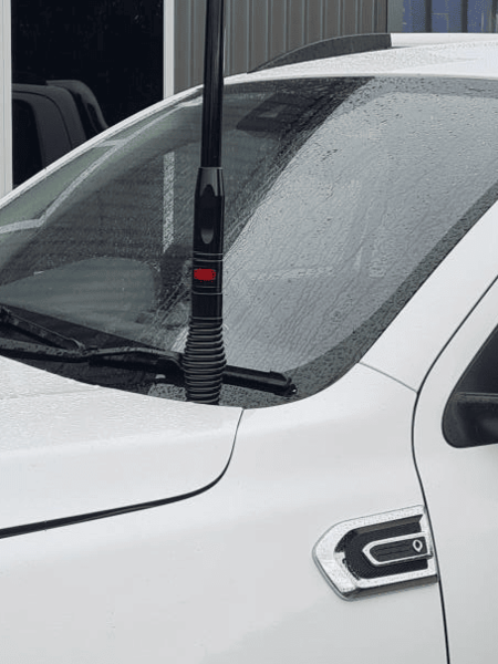 GMF 4x4 Bonnet Mount Antenna Bracket - Suit GWM Cannon 2021-Current - Passenger Side