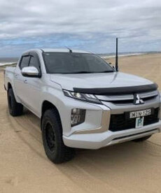 Bonnet Mount Antenna Bracket - Suit Mitsubishi MR Triton and QE Pajero Sport - Pass Side