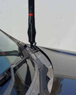 GMF 4x4 Bonnet Mount Antenna Bracket - Suit Mitsubishi MR Triton and QE Pajero Sport Passenger Side
