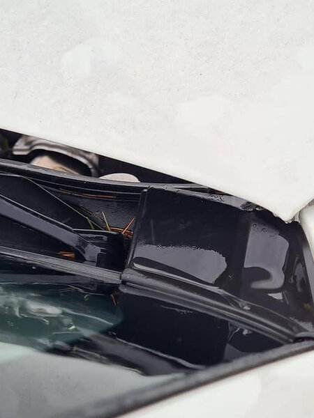 GMF 4x4 Bonnet Mount Antenna Bracket - Suit Mitsubishi MQ Triton