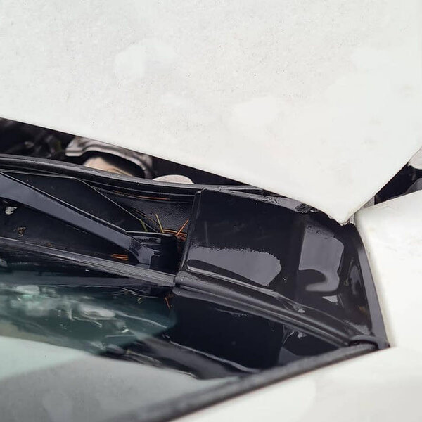 GMF 4x4 Bonnet Mount Antenna Bracket - Suit Mitsubishi MQ Triton