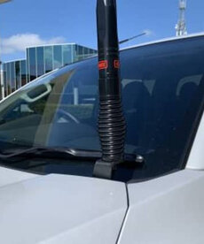 Bonnet Mount Antenna Bracket - Suit Mitsubishi MQ Triton