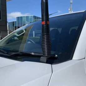 Bonnet Mount Antenna Bracket - Suit Mitsubishi MQ Triton