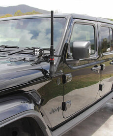 GMF 4x4 Fender Mount Antenna Bracket - Jeep Wrangler JL & Jeep Gladiator 2020+