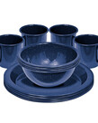 Campfire 12pc Enamel Dinner Set