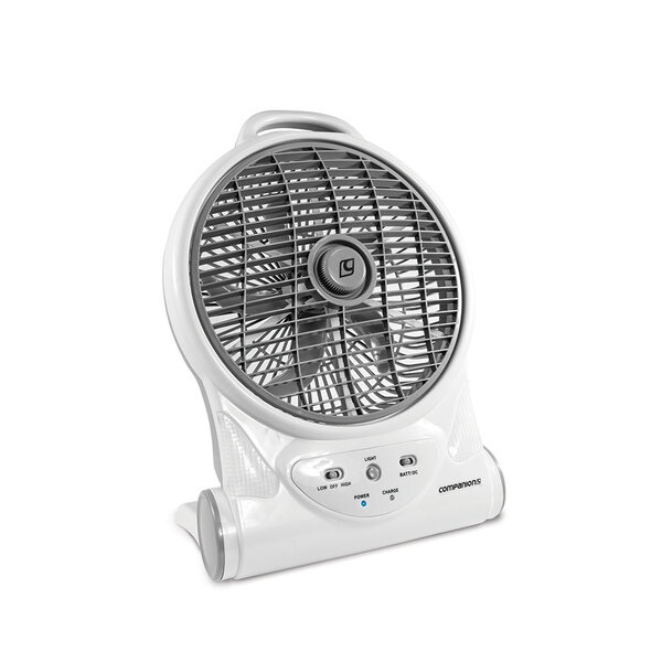 Companion Aerobreeze 25cm Lithium Rechargeable Fan