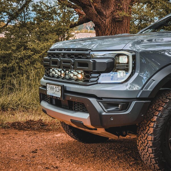 UltraVision - Ford Next-Gen Raptor & Wildtrack - Nitro Maxx Light Bar Behind Grill Kit - Suits 2022+