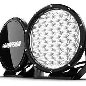 LED Driving Light Set 9" DLE Series Spot Beam 11-32V 10200lm 6000K IP68 320W Per Set