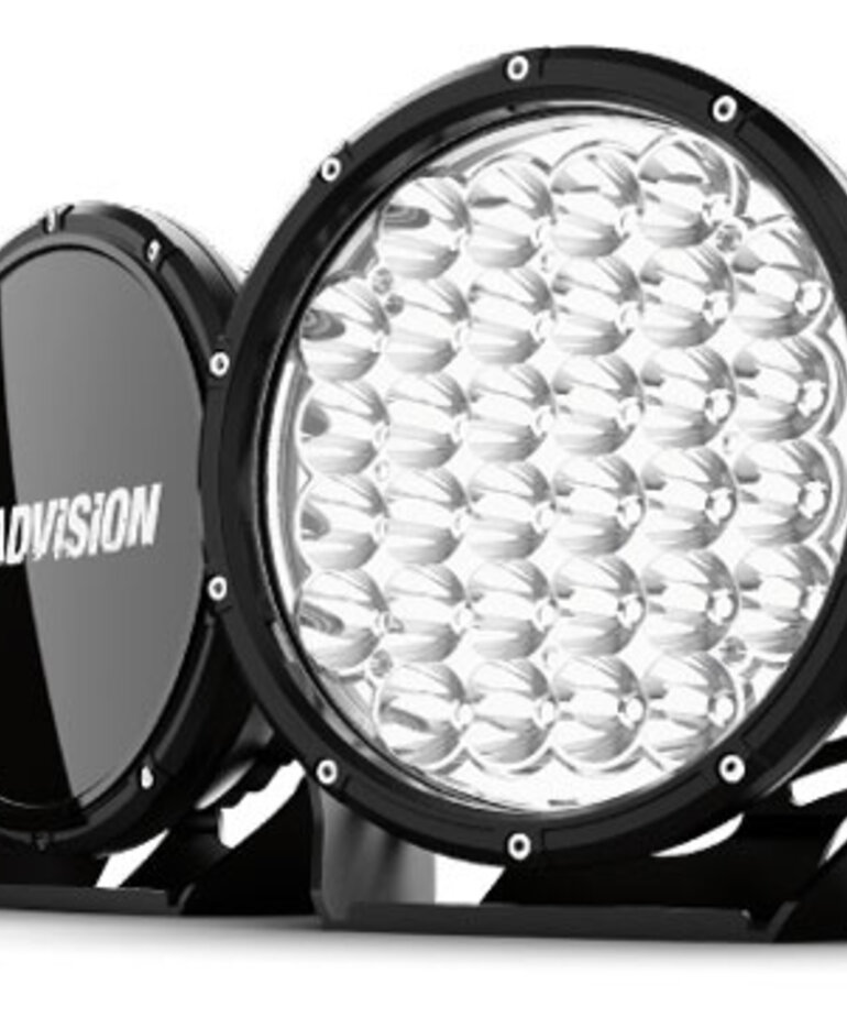 RoadVision Roadvision - ROADVISION LED Driving Light Set 7in DLE 11-32V 21x5W 105W 7200lm IP68 Spot Beam + Covers Pair Lights