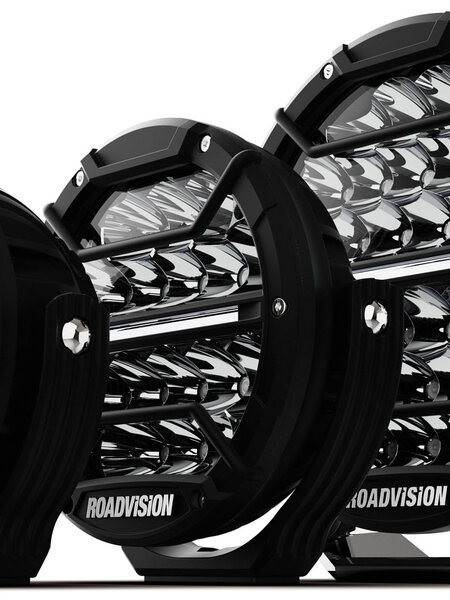 Roadvision - Dominator LED Driving Light 9'' DL Series GEN2 Spot Beam 9-32V with Daylight Strip TMT 5700K