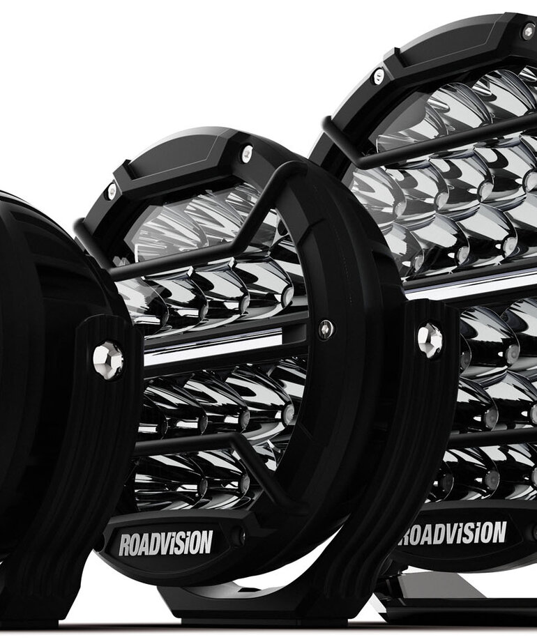 RoadVision Roadvision - Dominator LED Driving Light 9'' DL Series GEN2 Spot Beam 9-32V with Daylight Strip TMT 5700K