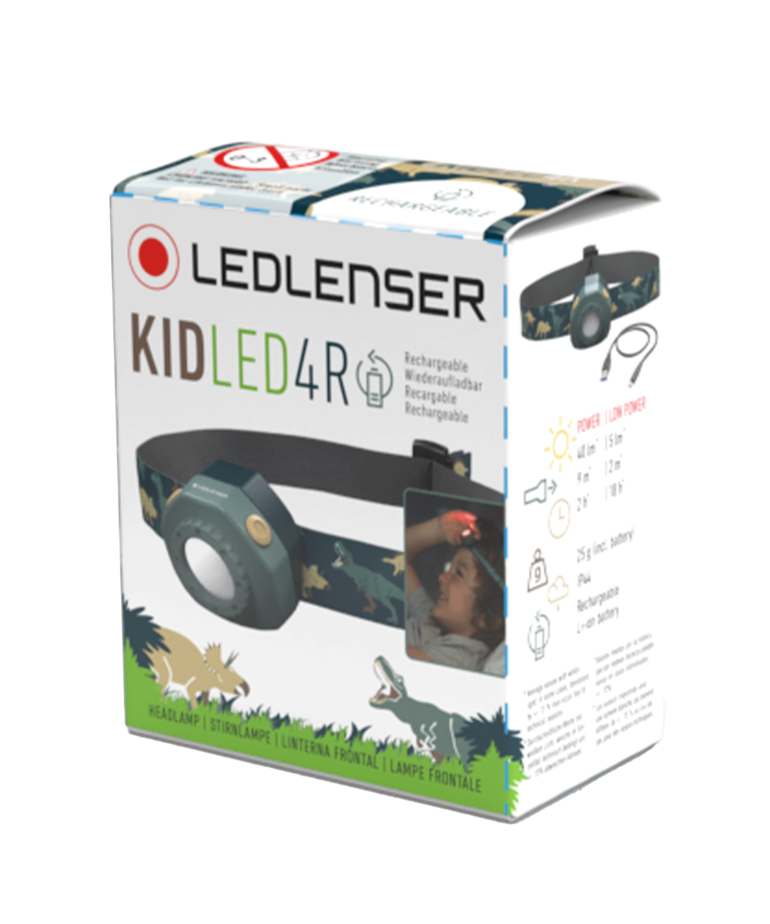 LED Lenser LED Lenser Kid LED 4R Headlamp - Green
