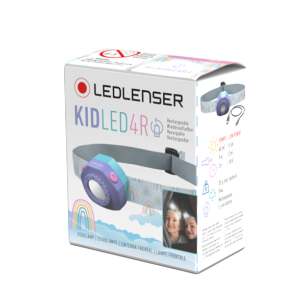LED Lenser Kid LED 4R Headlamp - Purple