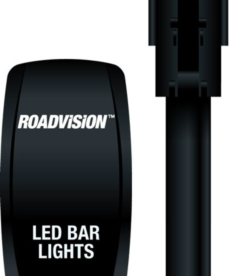 RoadVision Roadvision - Driving Light Wiring Harness 12/24V GEN2 +&- Switching