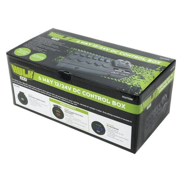 Hulk4x4 - 6 Way DC Control Box