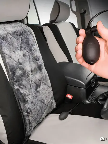 AIR LUMBAR SUPPORT - SHEEPSKIN