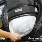 MSA 4X4 - Rear Wheel Rubbish Bin