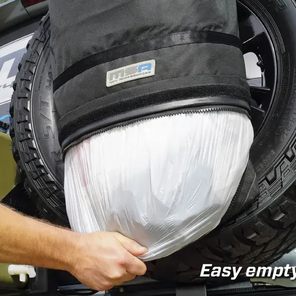 MSA 4X4 - Rear Wheel Rubbish Bin