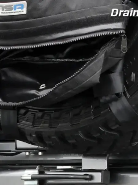 MSA 4X4 - Rear Wheel Rubbish Bin