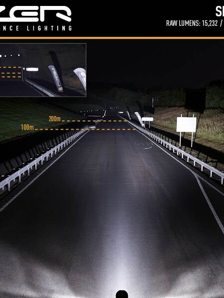 Lazer Lamps Sentinel Elite - Wide Mount LED Driving Light w/out Position Light