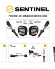 Lazer Lamps SENTINEL 9'' ELITE (BLACK) - with Position Lamp