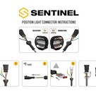 Lazer Lamps SENTINEL 9'' ELITE (BLACK) - with Position Lamp