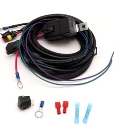 SINGLE-LAMP WIRING KIT (3-PIN, SUPERSEAL, 12V)