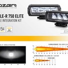 Lazer Lamps  LAND ROVER DEFENDER (2020+) GRILLE KIT - TWIN TRIPLE-R 750 Elite
