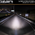 Lazer Lamps  LAND ROVER DEFENDER (2020+) GRILLE KIT - TWIN TRIPLE-R 750 Elite