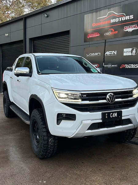 GMF 4x4 VW Amarok 2023+ Bonnet Hinge Antenna Mount Bracket - Passenger