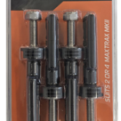Lockable Mounting Pin Set - Up to 4 boards - 40mm thread
