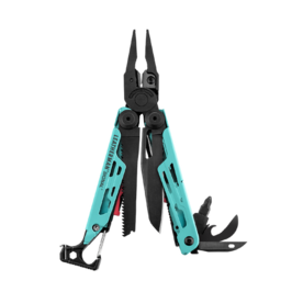 Signal Multi-tool Aqua w/Button Sheath