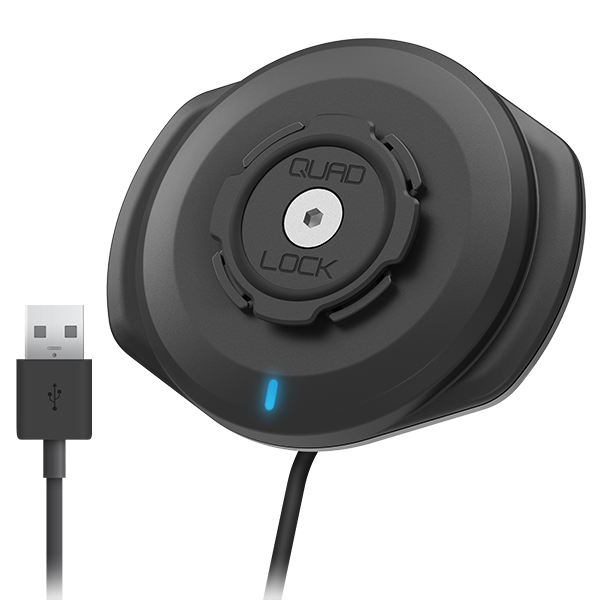Quadlock Weatherproof Wireless Charger - USB