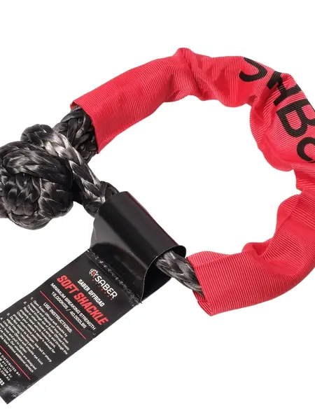 Saber Offroad 18,000kg Soft Shackle with Protective Sheath