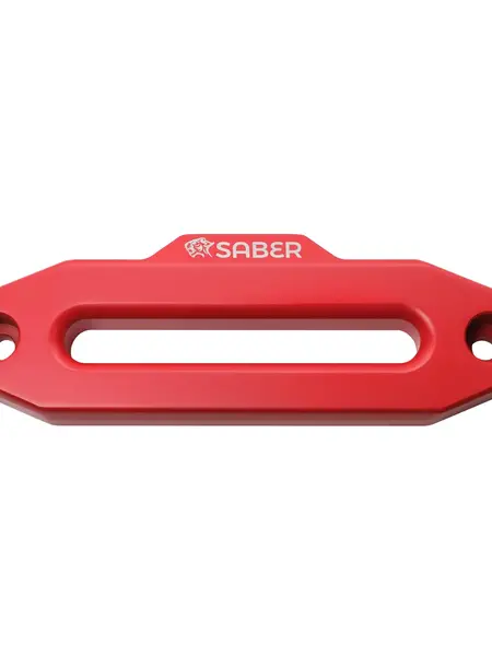 Saber Offroad - 6061 Aluminum Hawse Fairlead – Cerakote Red