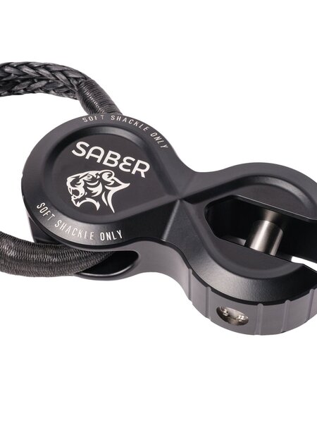 Saber Offroad - Alloy Winch Shackle PRO - Black