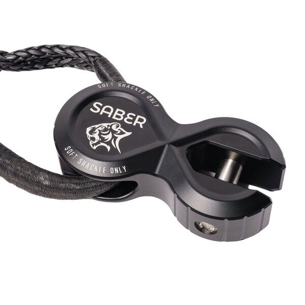 Saber Offroad - Alloy Winch Shackle PRO - Black