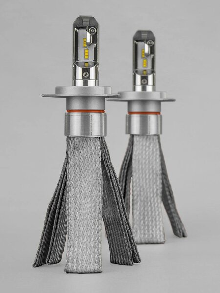 Stedi H4 COPPER HEAD LED BULBS WITH EXTRA CANBUS MODULE (PAIR)