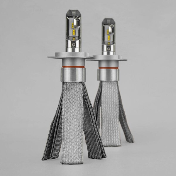 Stedi H4 COPPER HEAD LED BULBS WITH EXTRA CANBUS MODULE (PAIR)