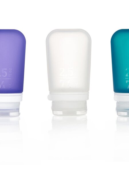 HumanGear GoToob 3 Pk Med Cl/Pur/Teal